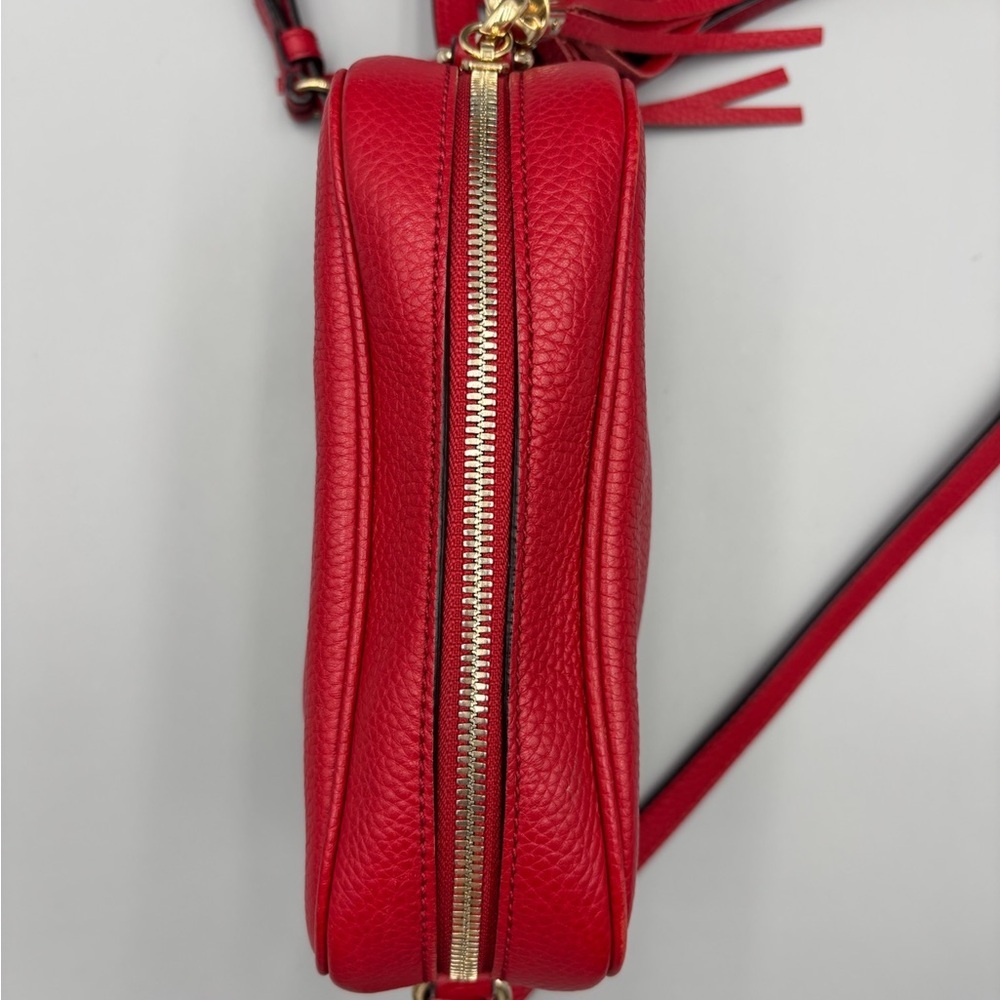 Gucci Soho disco red crossbody bag - Picture 9 of 13
